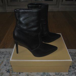 Michael Kors Blaine Ankle Bootie Black, Size 10